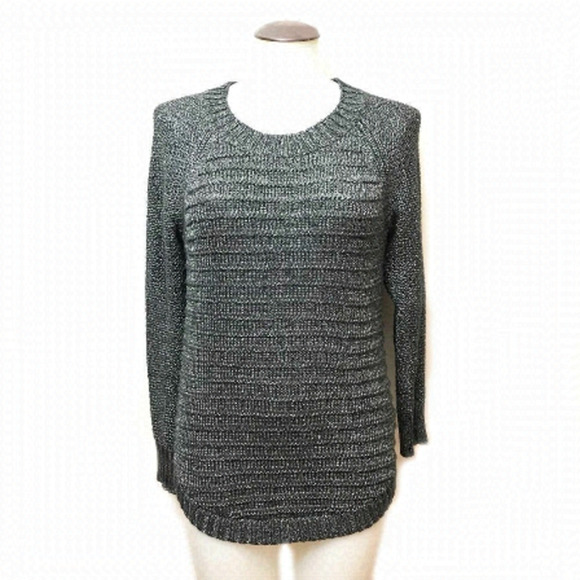 𝅺CALVIN Klein Grey Shine Sweater - Picture 1 of 10